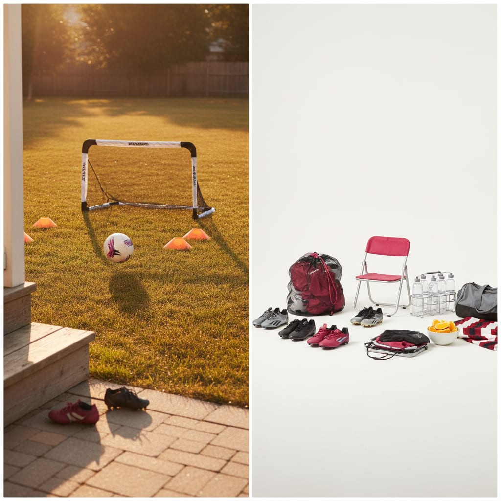 Backyard Soccer Drills for Kids (No Whistle Required)