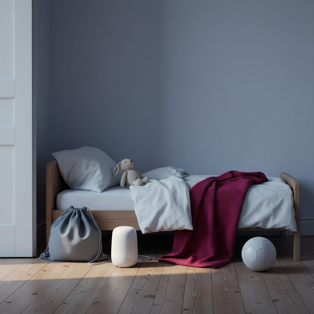 Sleep After a Scare: Nightmares, Falls, and Loud Nights